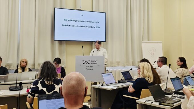 Kunnanvaltuuston kokouksessa 8.6.2026 Ilkka Sillanpää piti perussuomalaisten ryhmäpuheenvuoron koskien vuoden 2025 Sipoon tilinpäätöstä ja arviointikertomusta.